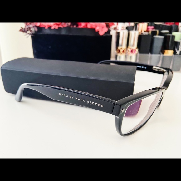 MARC BY MARC JACOBS Black Acetate Eye Glasses - Picture 3 of 6